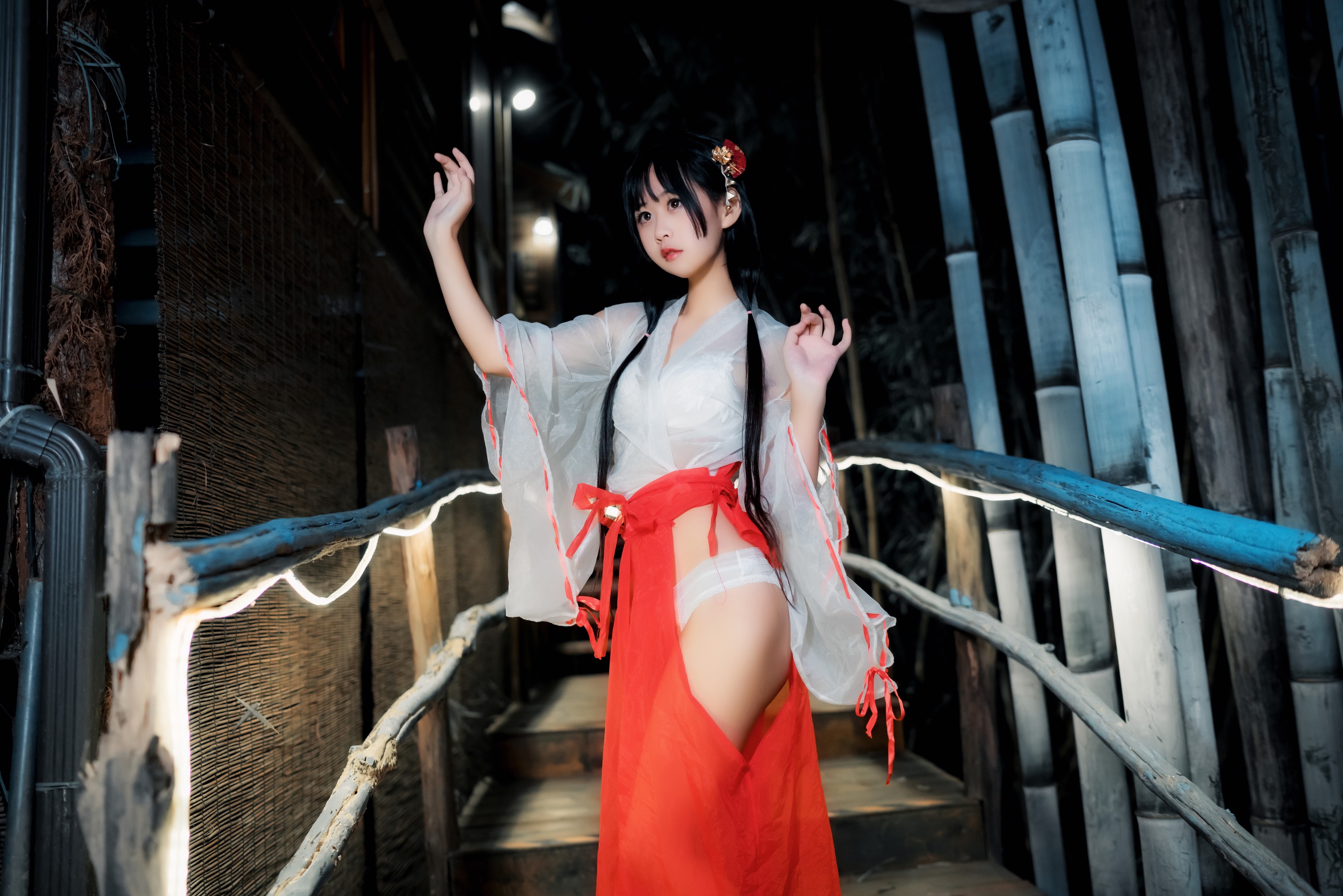 图片[1]-萌芽儿o0 – NO.054 透明巫女[14P]-XikXak